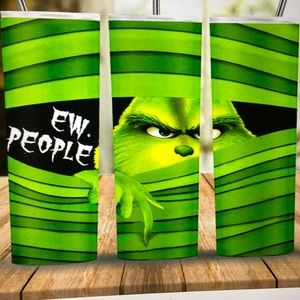 NIB Grinch Stainless Steel Tumbler